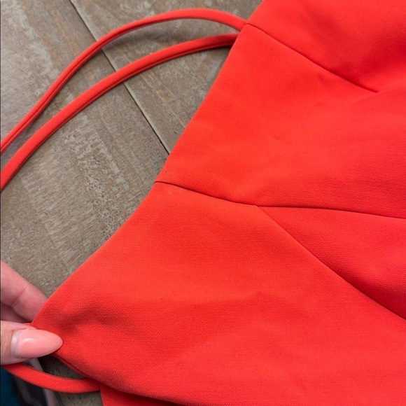 Likely Red Ruffle Cocktail Dress - Picture 8 of 10